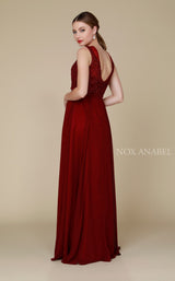 5 of 8 Nox Anabel 8314 Dress Burgundy