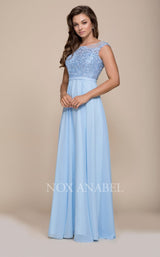 2 of 8 Nox Anabel 8314 Dress Ice-Blue