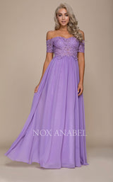 1 of 2 Nox Anabel A061 Dress Lavender