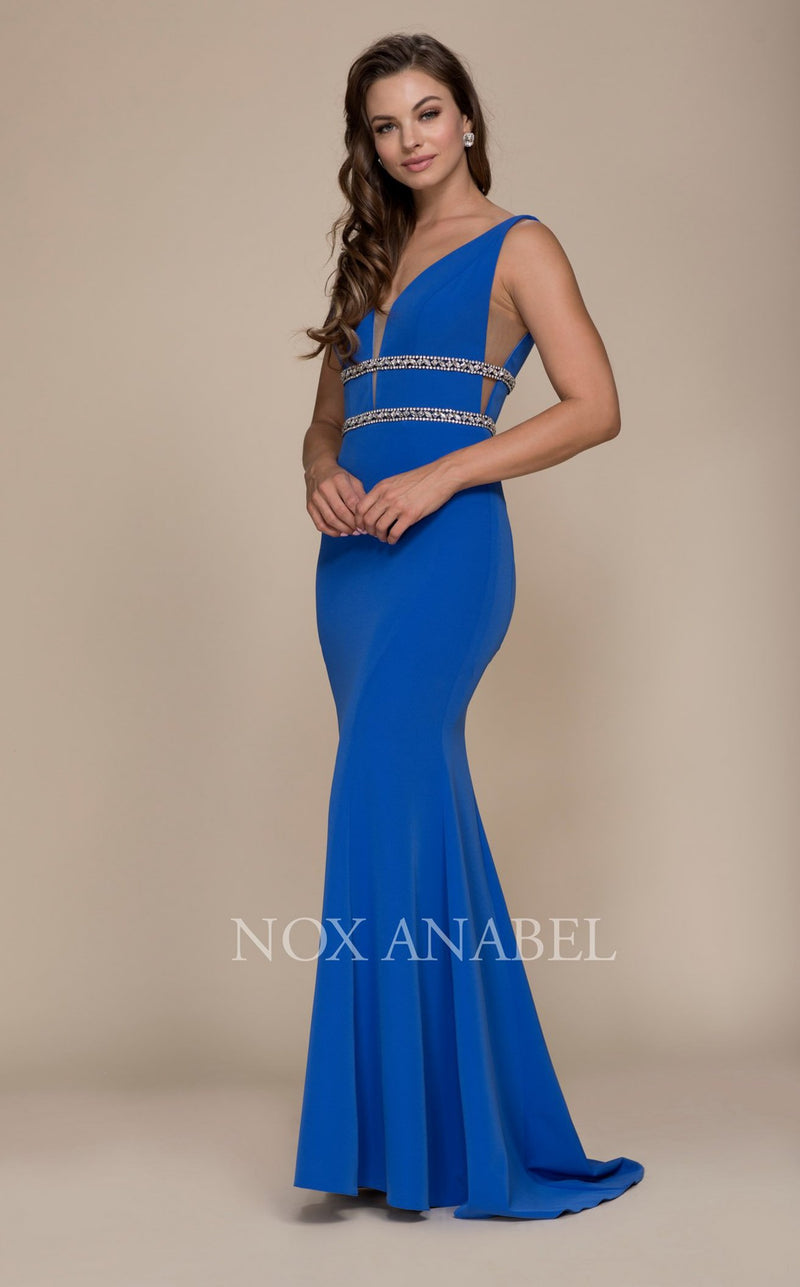 Nox Anabel A076 Dress Royal-Blue