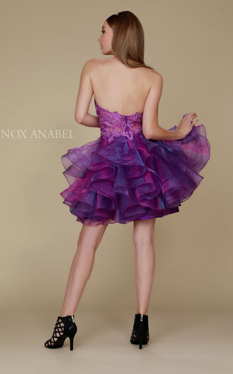 Nox Anabel A610 Dress Magenta