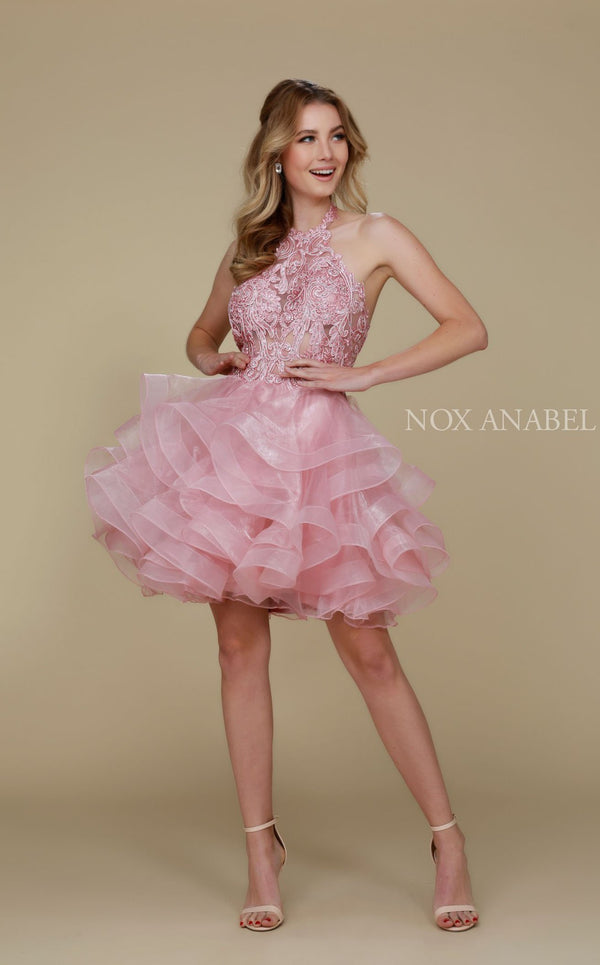 Nox Anabel A610 Dress Rose