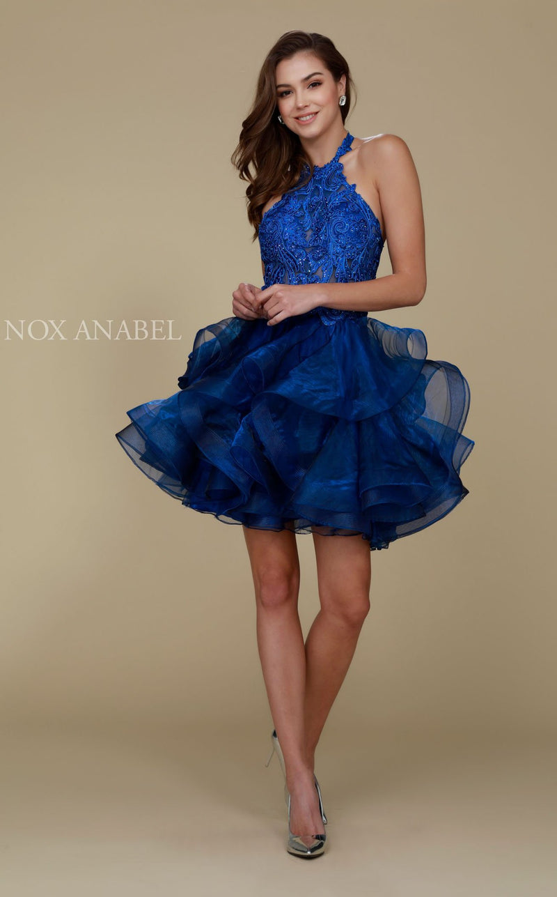 Nox Anabel A610 Dress Sapphire