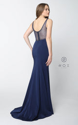 7 of 8 Nox Anabel C001 Dress Navy-Blue