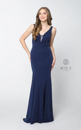 3 of 8 Nox Anabel C001 Dress Navy-Blue