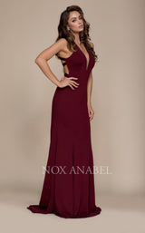 1 of 4 Nox Anabel C023 Dress Burgundy