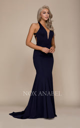 2 of 4 Nox Anabel C023 Dress Navy-Blue