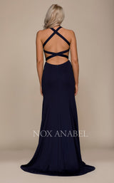 4 of 4 Nox Anabel C023 Dress Navy-Blue