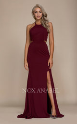 2 of 4 Nox Anabel C024 Dress Burgundy