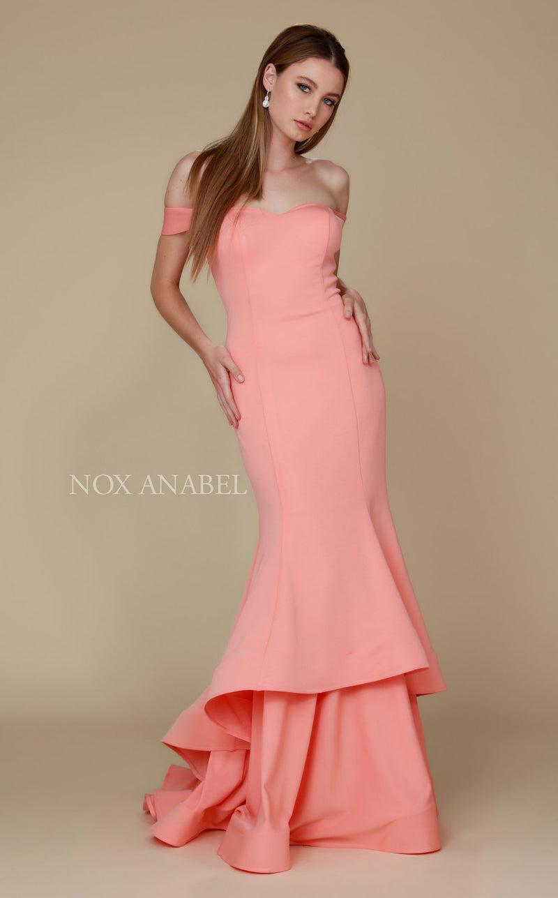 Nox Anabel C028 Dress Coral