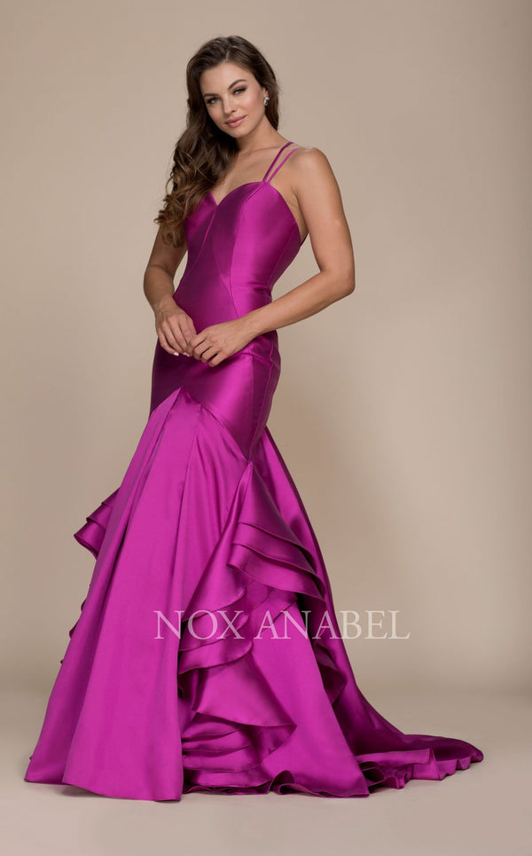 Nox Anabel C034 Dress Magenta