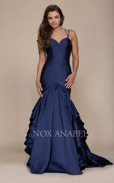 Nox Anabel C034 Dress Navy-Blue