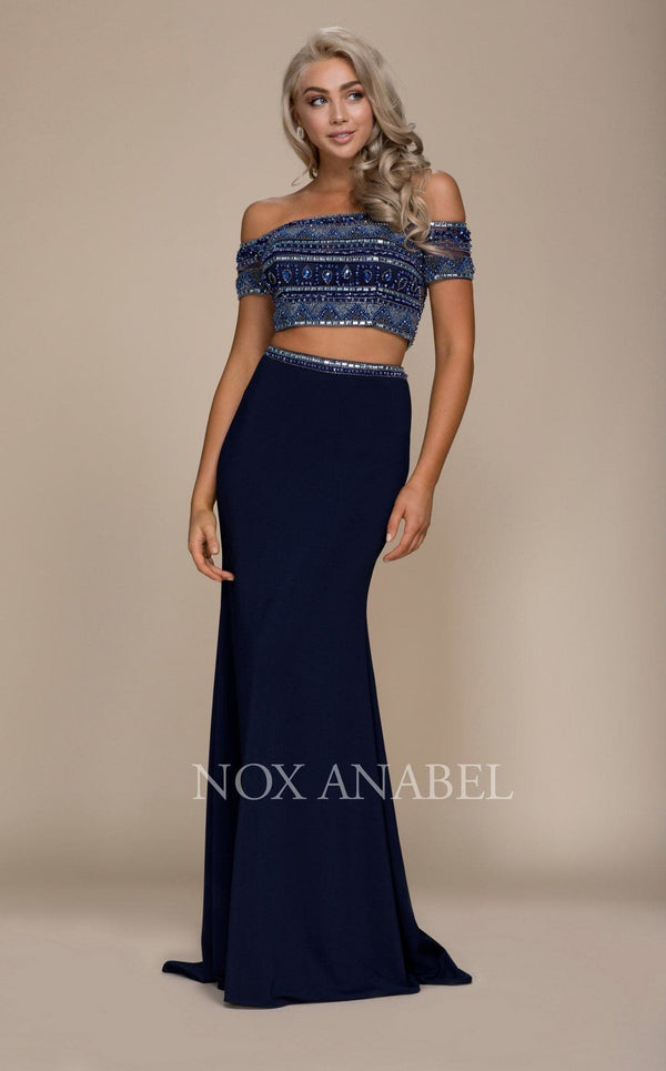 Nox Anabel C082 Dress Navy-Blue