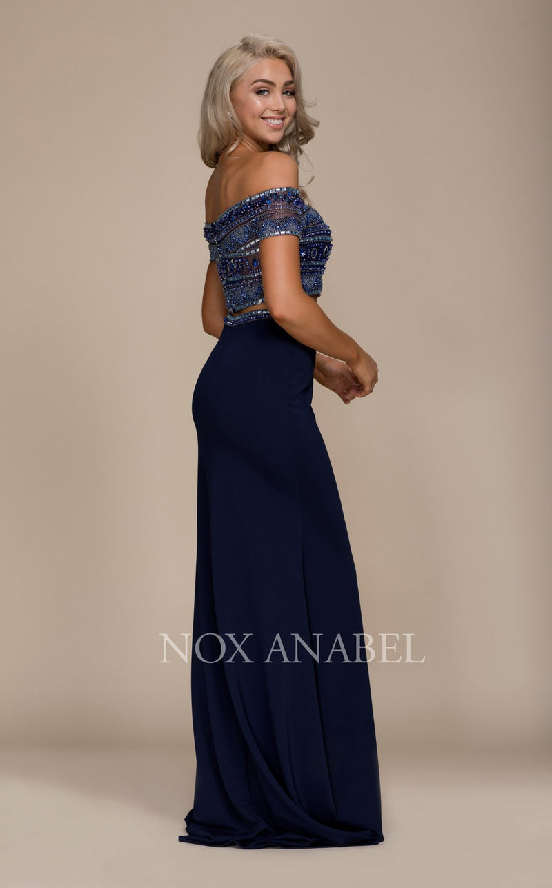 Nox Anabel C082 Dress Navy-Blue