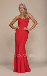 1 of 4 Nox Anabel E002 Dress Red