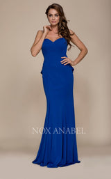 2 of 4 Nox Anabel E002 Dress Royal-Blue