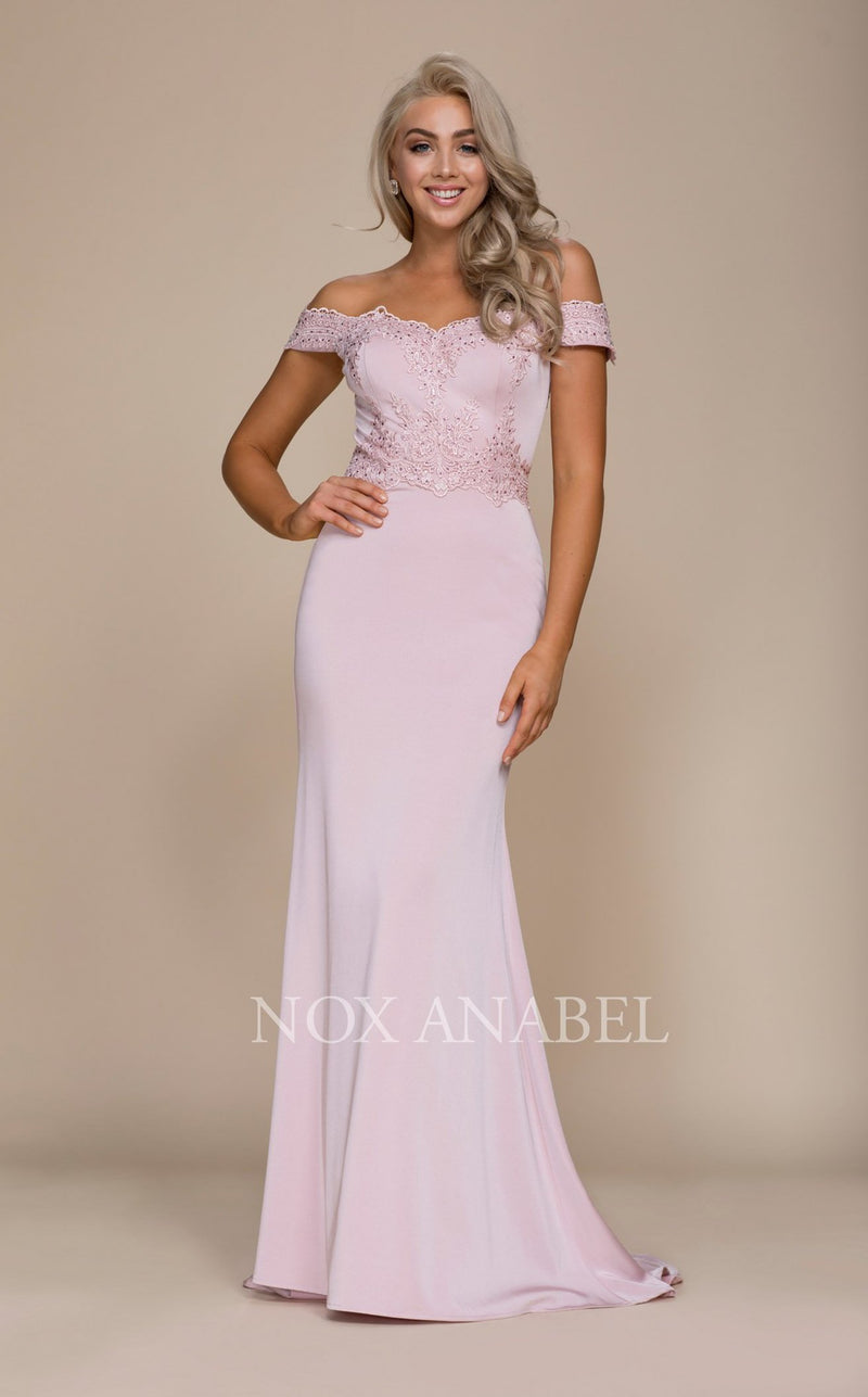 Nox Anabel E014 Dress Blush