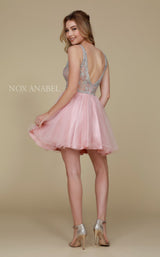 2 of 2 Nox Anabel G637 Dress Blush