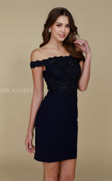 1 of 4 Nox Anabel G653 Dress Navy-Blue