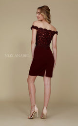 4 of 4 Nox Anabel G653 Dress Wine