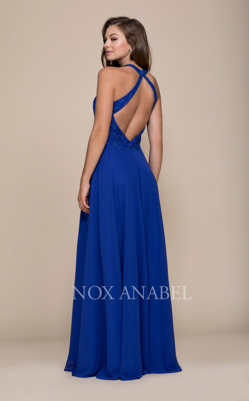 Nox Anabel J117 Dress Royal-Blue