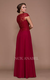 Nox Anabel Q508 Dress Burgundy