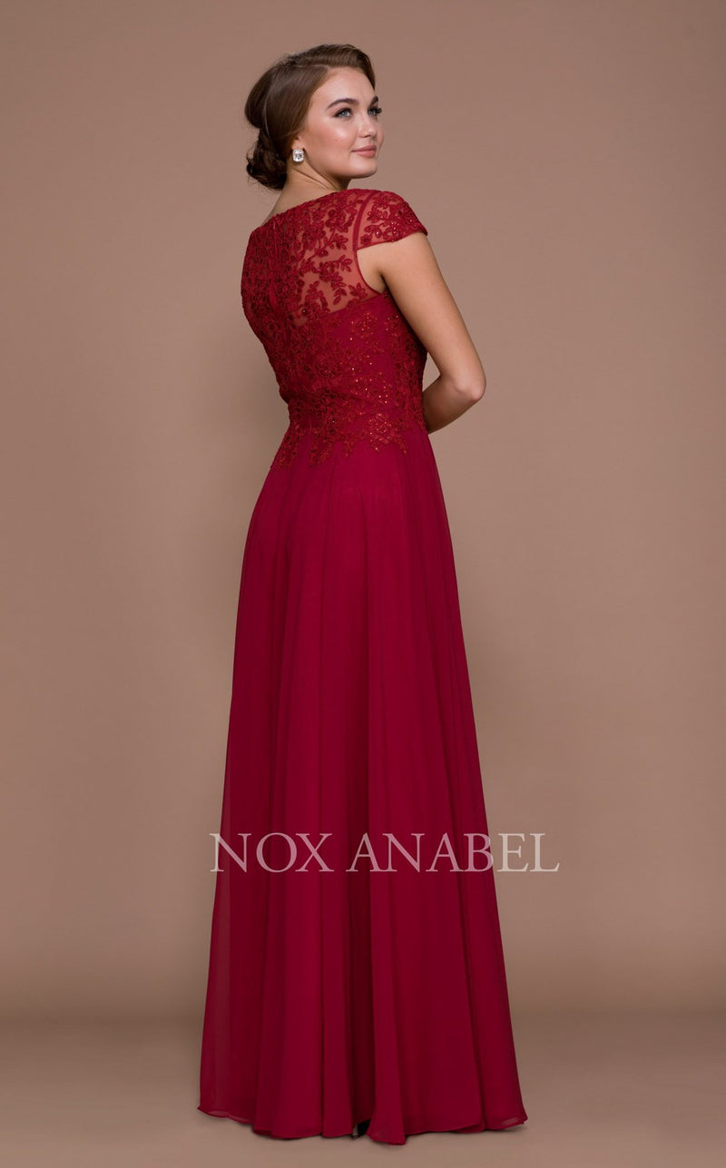 Nox Anabel Q508 Dress Burgundy