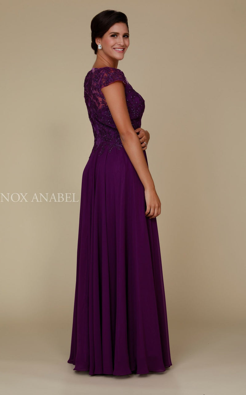 Nox Anabel Q508 Dress Plum