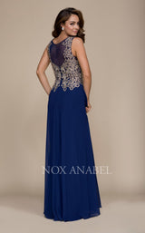 6 of 6 Nox Anabel Y100 Dress Navy-Blue