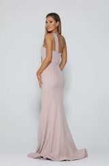 2 of 2 Portia and Scarlett lilo-gown-stone-with-strap Stone