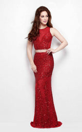1 of 2 Primavera Couture 1505 Red