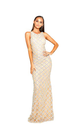 1 of 6 Portia and Scarlett PS1964 Silver/Nude