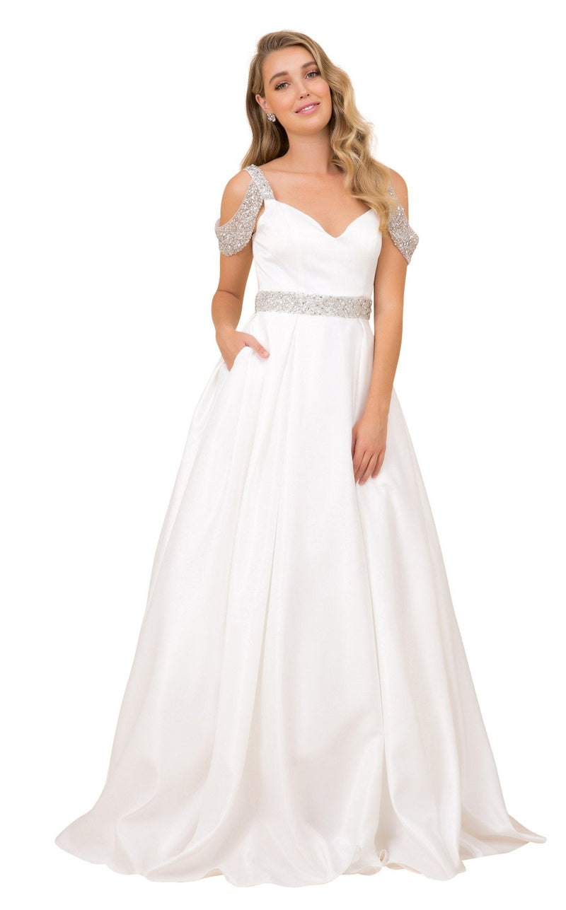 Nox Anabel R224 Dress White