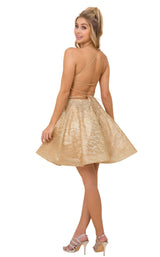 3 of 8 Nox Anabel R682 Dress Gold