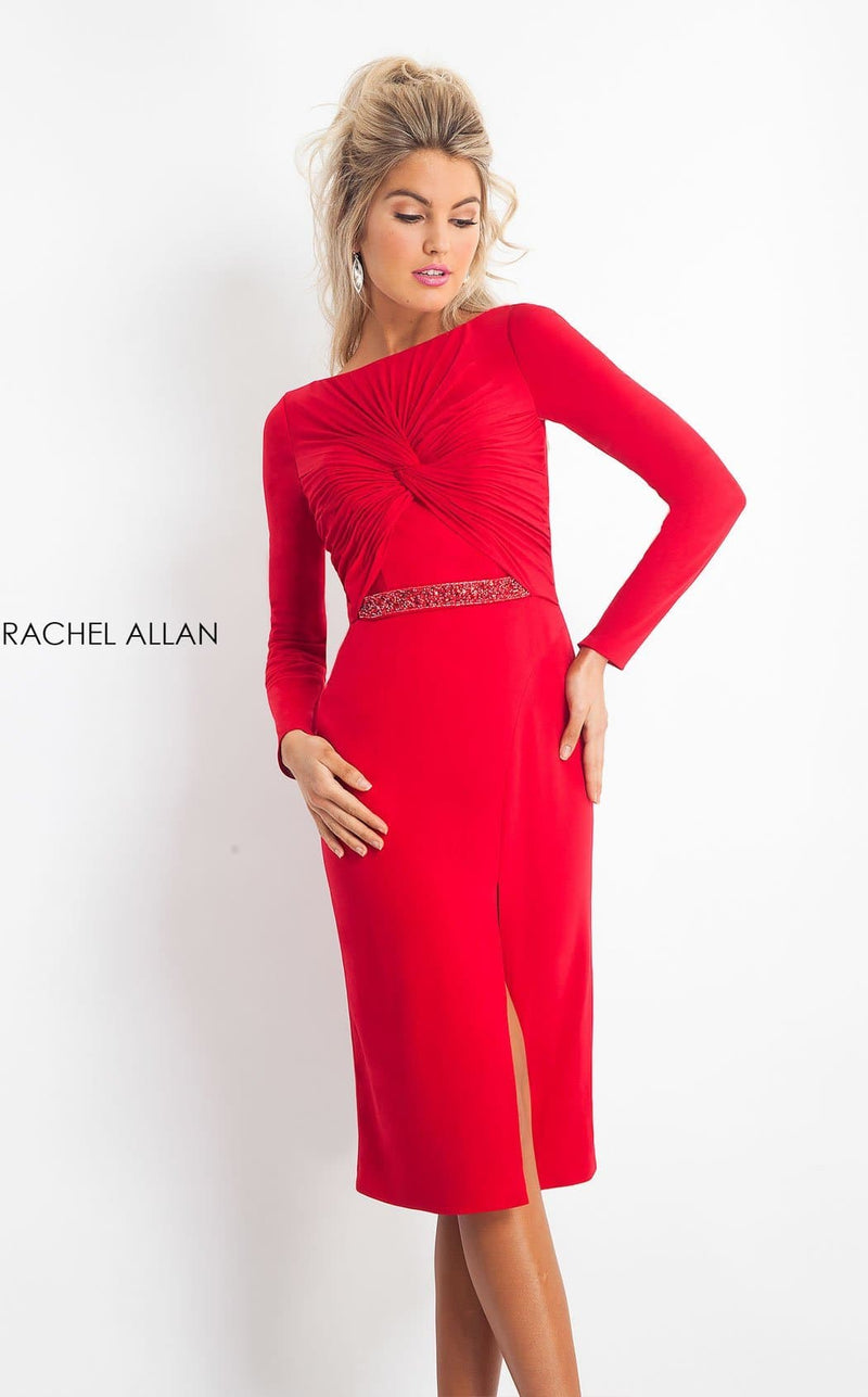 Rachel Allan L1175 Dress Red
