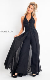 1 of 12 Rachel Allan L1176 Dress Black