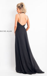 4 of 12 Rachel Allan L1176 Dress Black