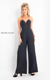 7 of 12 Rachel Allan L1176 Dress Black