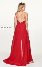 8 of 12 Rachel Allan L1176 Dress Red