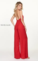 11 of 12 Rachel Allan L1176 Dress Red