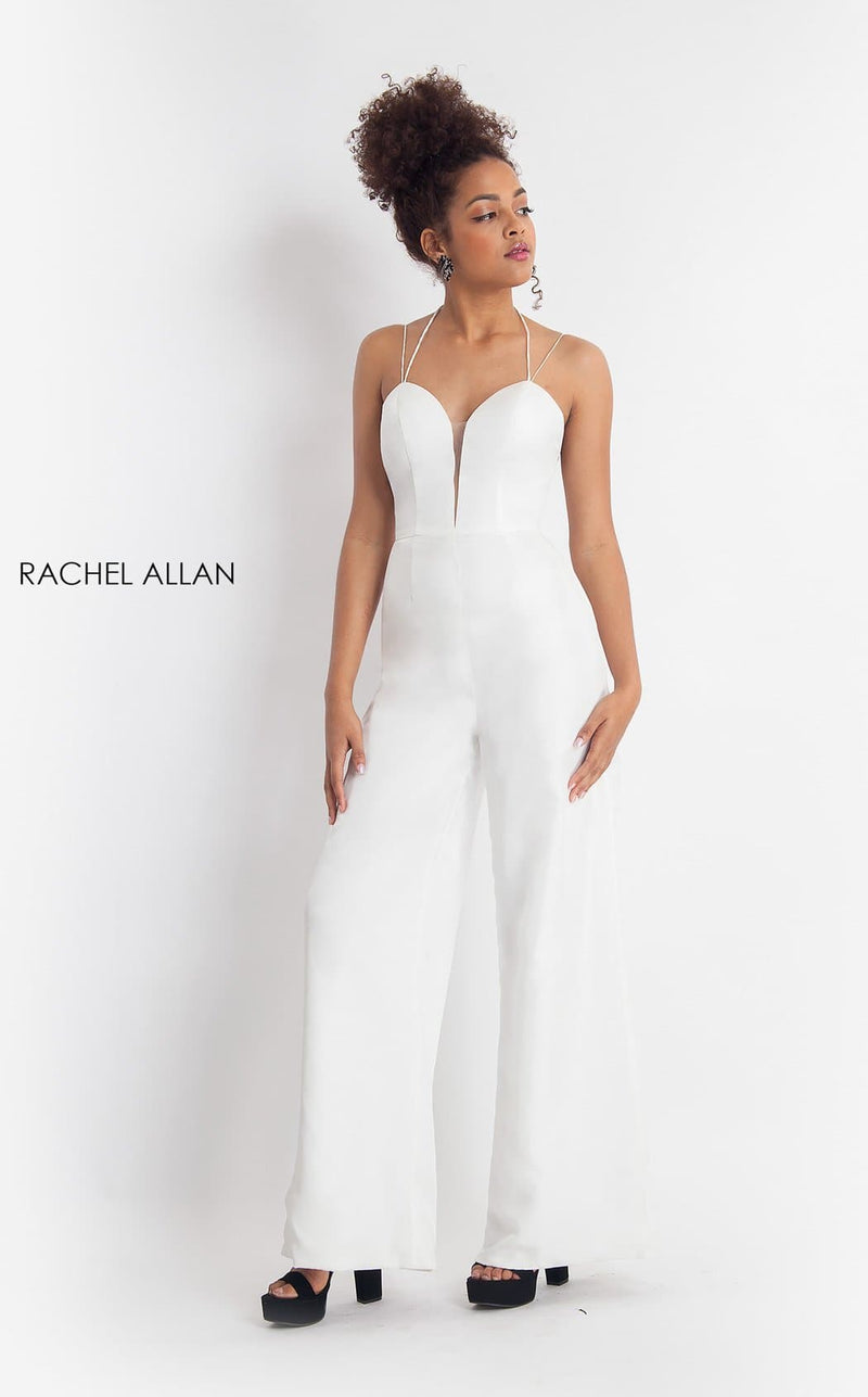 Rachel Allan L1176 Dress White