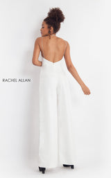 12 of 12 Rachel Allan L1176 Dress White