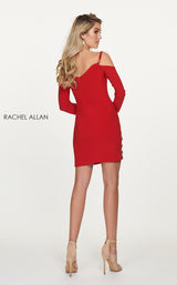 Rachel Allan L1177 Dress Red