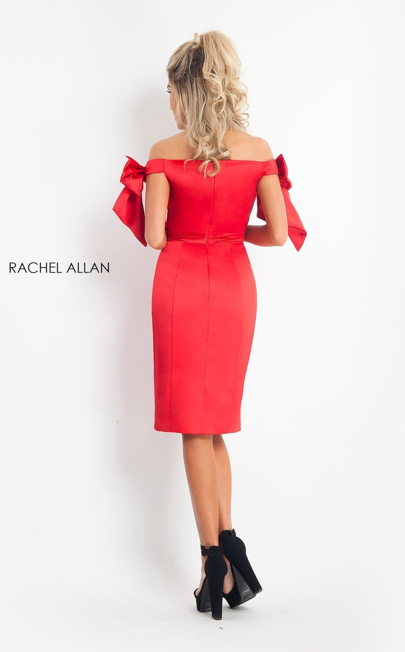 Rachel Allan L1178 Dress Red