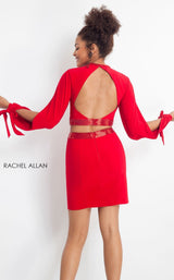 8 of 12 Rachel Allan L1182 Red