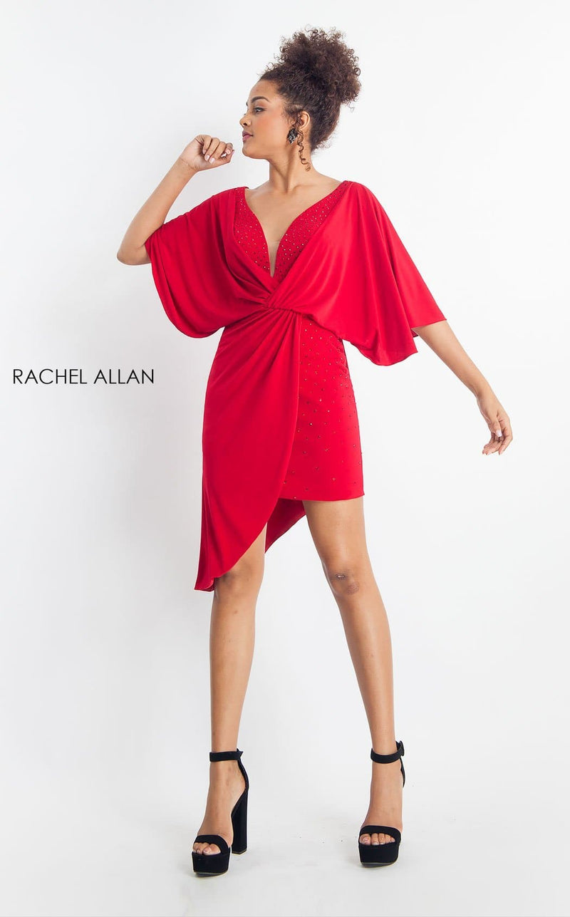 Rachel Allan L1185 Dress Red