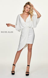 Rachel Allan L1185 Dress White