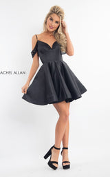 1 of 12 Rachel Allan L1190 Dress Black