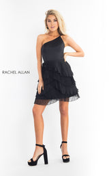 1 of 12 Rachel Allan L1197 Dress Black