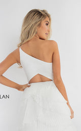 12 of 12 Rachel Allan L1197 Dress White